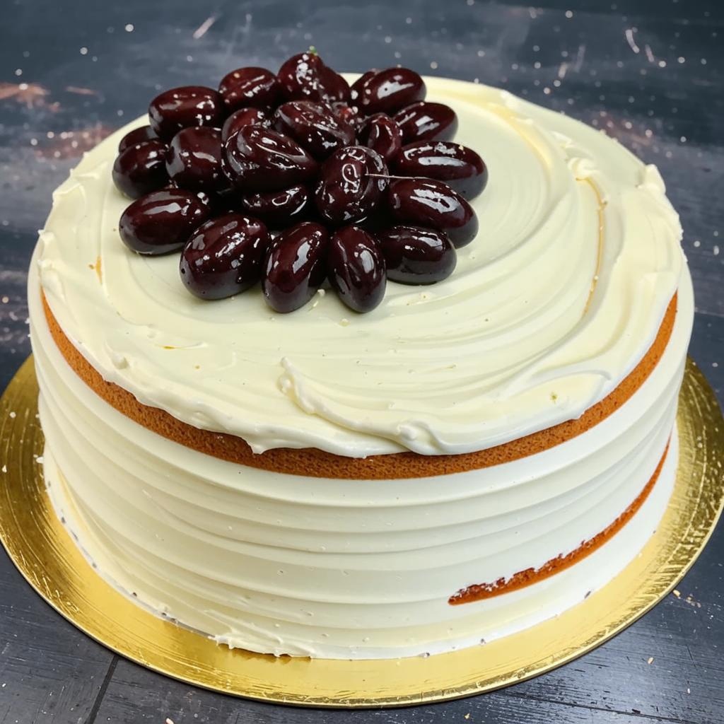 Торт Медовый с карамелью и ромовым черносливом Торт Медовый с карамелью и ромовым черносливом