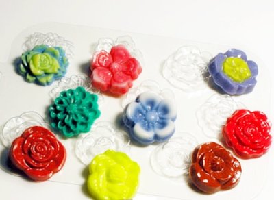 форма пластиковая Цветочная поляна (2)